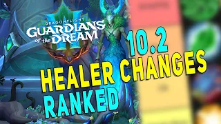 10.2 Healers *RANKED* | Best Tier Sets & Class Changes (Tier List)