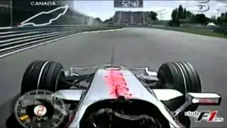 Fernando Alonso Qualifing Lap - Canada 2007