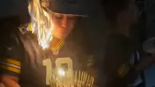 Girl Hair's Catches Fire During Birthday Candle Blowing🔥🔥🔥🔥🔥