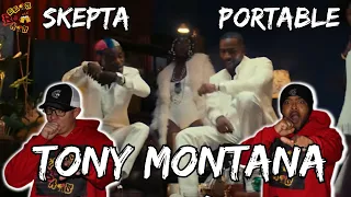 THIS IS A WHOLE DIFFERENT SKEPTA!!! | Americans React to Skepta & Portable - Tony Montana
