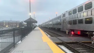 The first horn zone in Barringon in 8 YEARS (Barrington railfaning 1/31/24)