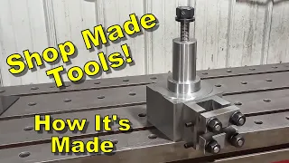 Shop Made Tools - New Tool Holder For The Vertical Slotter, Part 2 - Manual Machining