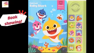 Book showing Pinkfong Baby Shark Sing-Alongs Sound Book (Old) | 碰碰狐音乐书 |儿童音乐绘本