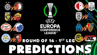 2021-22 EUROPA CONFERENCE LEAGUE ROUND OF 16 - 1ST LEG