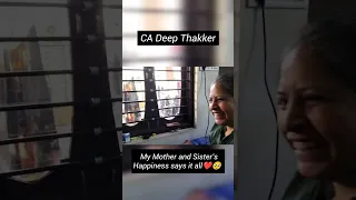 My CA Final Result Reaction❤️ • CA Deep Thakker : The Untold Story - CA Final Journey Sneak Peak🥹