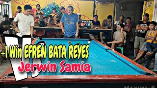 +1Win EFREN BATA REYES🇵🇭 🆚 🇵🇭JERWIN BURDADO SAMIA RACE 19-20 @19-A tapsilogSportsbAr,PampangAngeles