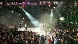 Seth Rollins entrance at WWE Live Event. Belfast House Show April 2023