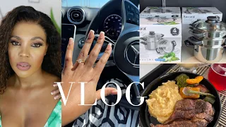 VLOG || KITCHEN HOMEWARE HAUL || COOK WITH ME || LUNCH SNACKS IDEAS