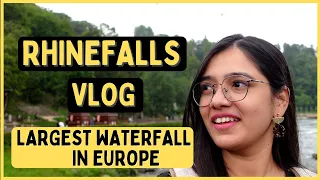 Largest Waterfall in Europe Rhine Falls Switzerland | Hindi Travel Vlog | Where is Eri