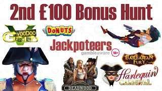 Jackpoteers 2nd £100 Bonus Hunt - 7 Bonuses - Profit or Loss???