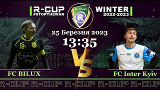 FC BILUX 1-1 FC Inter Kyiv   R-CUP WINTER 22'23' #STOPTHEWAR в м. Києві