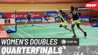 YONEX SUNRISE India Open 2023 | Tan/Muralitharan (MAS) [8] vs. Iwanaga/Nakanishi (JPN) | QF