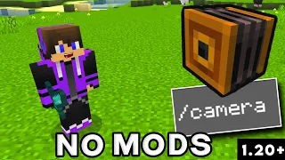 How To use New Camera Feature in Minecraft (1.20+) || Full Tutorial in Hindi 😆