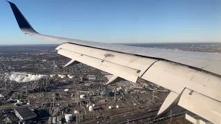 Winter Flying✈️ United Airlines Boeing 757-200 Edinburgh to Newark Liberty *Full Flight*
