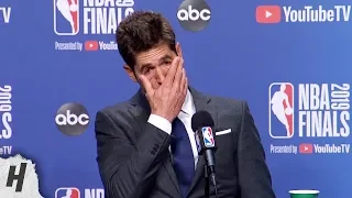 Bob Myers Gets EMOTIONAL Talking about Kevin Durant's Achilles Injury | 2019 NBA Finals