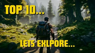 Top 10 Best Games to just EXPLORE ( 2024 Updated )