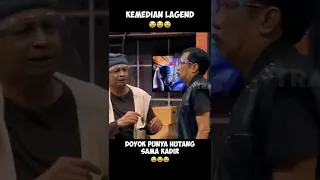 Duo lagend kocak doyok & kadir part 1, lapor pak trans 7. #shorts