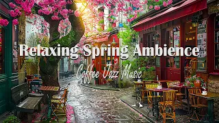 Relaxing Spring Ambience ☕ Bossa Nova Jazz music for an energetic morning, background music #01