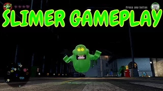 LEGO Dimensions - Slimer Free Roam Gameplay on Ghostbusters World