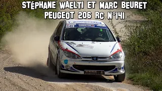 Rallye Terre des Cardabelles 2022 - Peugeot 206 RC N°141 - Stéphane WAELTI et Marc BEURET