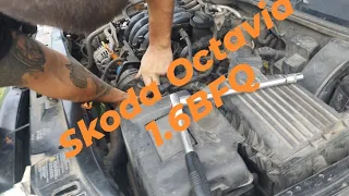 Skoda Octavia Tour 1.6 BFQ .как поменять свечи