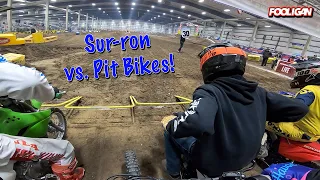 Racing my Sur-Ron X at Pro Arenacross (RIP E-bike)