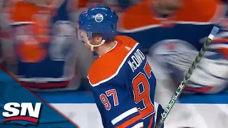 Connor McDavid Rips Home Power Play Goal To Score In Seventh Straight Game