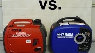 Honda EU2000i vs. Yamaha EF2000is Sound comparison