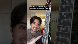 When a GUITARIST plays MANDOLIN for the FIRST TIME 🤯