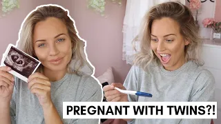 TAKING A PREGNANCY TEST & FINDING OUT IM PREGNANT WITH TWINS | Lucy Jessica Carter