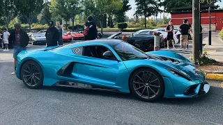 Hennessey Venom F5! 1817 Horsepower V8 Sounds, Revs, Driving and Walk-Around