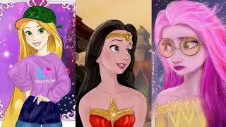 Disney Princesses GLOW UP Compilation 🎨 Best