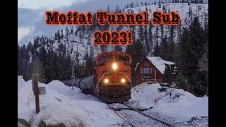 Amazing railfanning on the Moffat Tunnel Sub 2023!