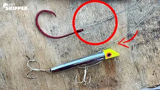 Learn THIS Knot to STOP Losing Fish! DIY METAL FISHING LEADERS