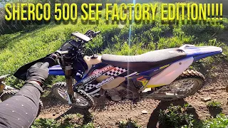 Sherco 500 SEF Factory Edition For Mountain Single Track