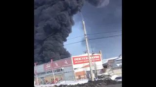 Под Челябинском произошёл крупный пожар | 74.RU