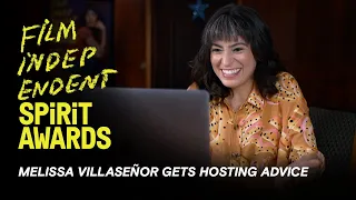 Melissa Villaseñor Gets Some Advice | 2021 Film Independent Spirit Awards