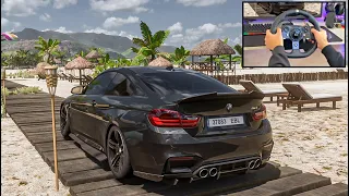 Forza Horizon 5 - BMW M4 | Logitech G920 Gameplay
