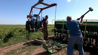 МТЗ 80 Полевая сварка Поломка на дороге Срочный вызов.