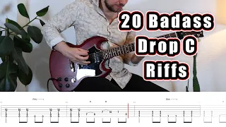 20 Badass Drop C Guitar Riffs (with Tabs)