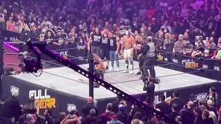Hangman Page wins the AEW World Title at Full Gear 2021 plus post show promo!