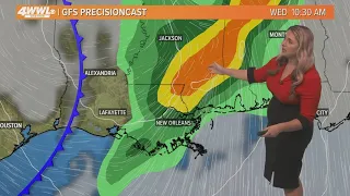 New Orleans weather: warm weekend with clouds and rain expected next week