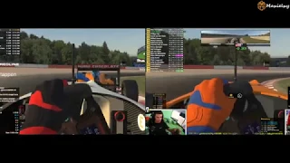 Max Verstappen vs Lando Norris onboards｜iRacing｜Real Racers Never Quit
