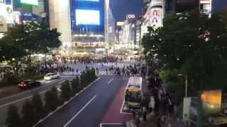 Shibuya: The busiest street crossing in the world