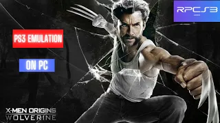 X-Men Origins: Wolverine -  RPCS3 (PS3 Emulator)