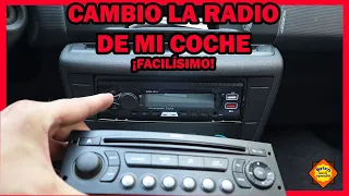 CÓMO CAMBIAR LA RADIO ORIGINAL DEL COCHE citroen C4 POR OTRA CUALQUIERA