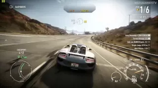 Need for Speed Rivals PC - Porsche 918 Spyder Gameplay