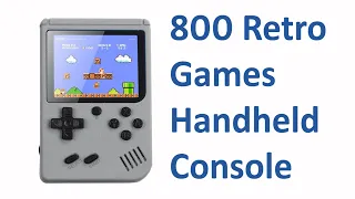 800 Retro Games Handheld Console