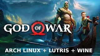 LINUX GAMING - God of War PC - 1440p - FSR - Ultra Quality