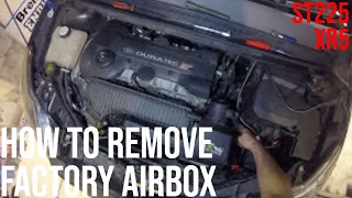 Focus XR5 Turbo / ST225 airbox removal